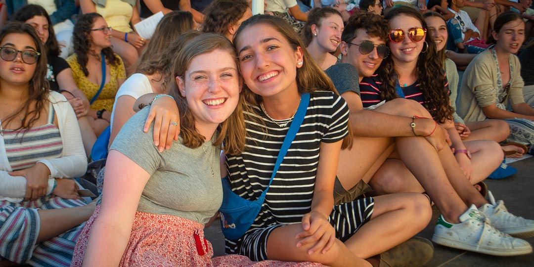 Friends in trip to Israel